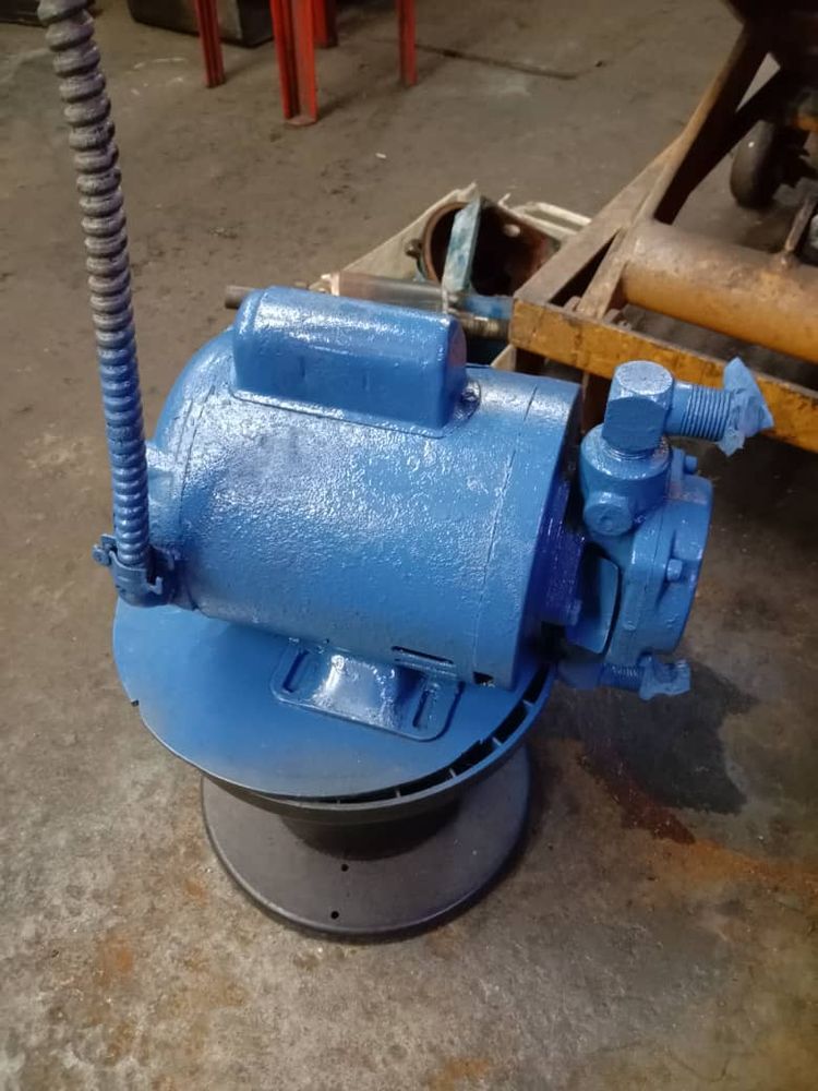 After: Burnt motor, back in service