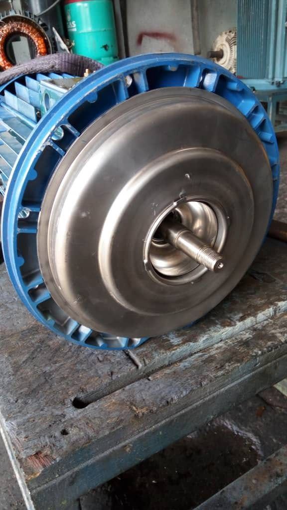 Pump with new seal